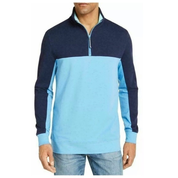 NWT men’s 1/4 zip long sleeve pullover - Picture 1 of 6